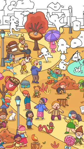 Sticker Book: Color By Number screenshot