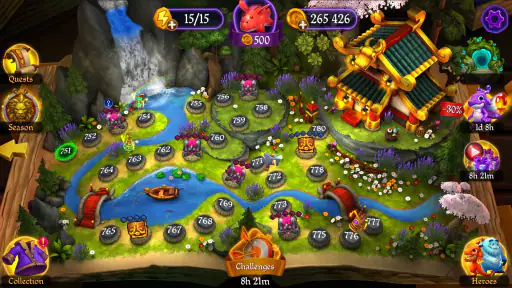 Story of Alcana: Match 3 screenshot