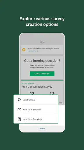 SurveyMonkey screenshot