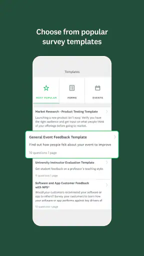 SurveyMonkey screenshot
