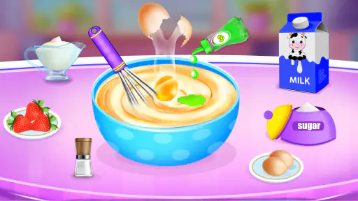 Sweet Ice Cream Maker Games screenshot