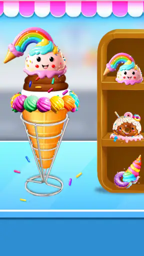 Sweet Ice Cream Maker Games screenshot
