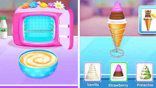 Sweet Ice Cream Maker Games screenshot