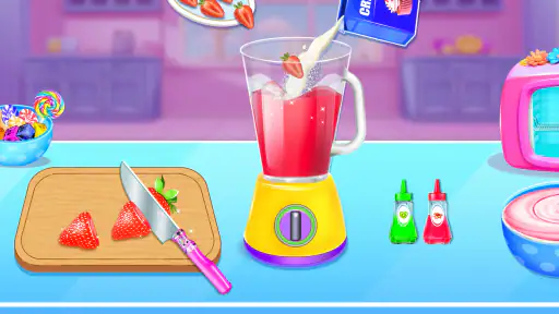Sweet Ice Cream Maker Games screenshot