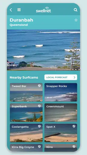 Swellnet: Surfcams & Forecasts screenshot