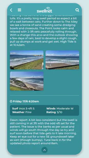 Swellnet: Surfcams & Forecasts screenshot