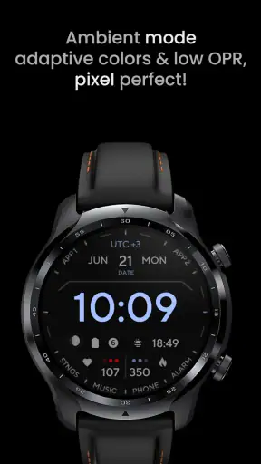 TACT ONE: Watch face screenshot
