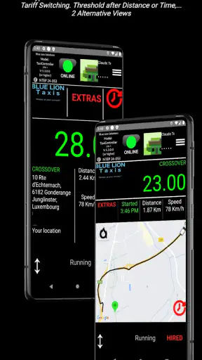 Taximeter-GPS screenshot
