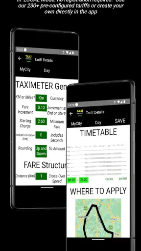 Taximeter-GPS screenshot