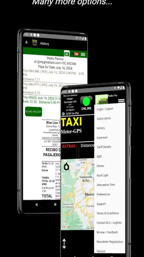 Taximeter-GPS screenshot