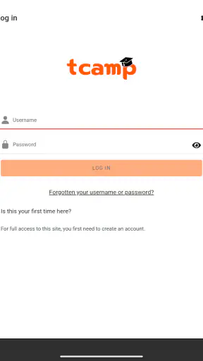 tCamp screenshot