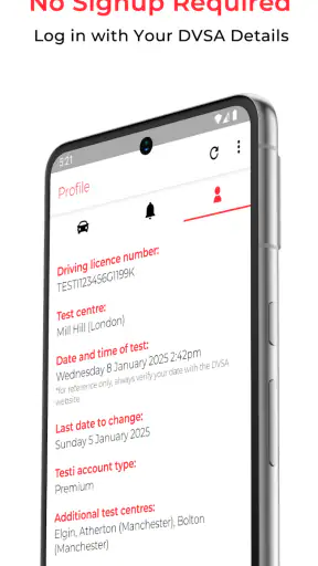 Testi Driving Cancellations UK screenshot