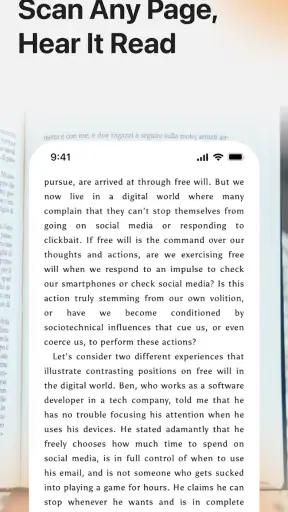 Text to Speech ePub PDF: Stage screenshot