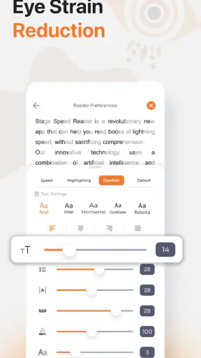 Text to Speech ePub PDF: Stage screenshot