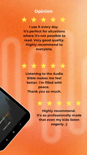 The Audio Bible screenshot