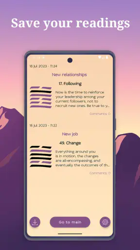 The Book of Changes (I-Ching) screenshot