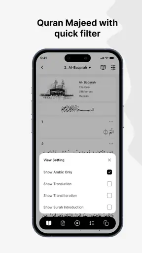 The Clear Quran screenshot