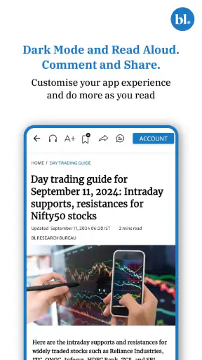 The Hindu Businessline News screenshot