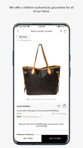 The Luxury Closet - Buy & Sell screenshot