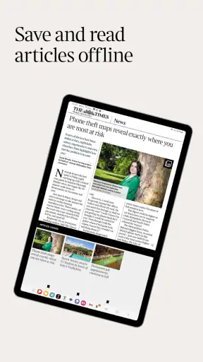 The Times and Sunday Times screenshot