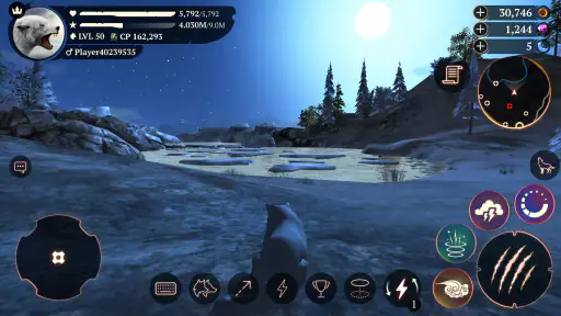 الذئب: لعبة حيوانات (The Wolf) screenshot