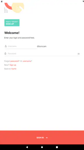 TOMCOM screenshot