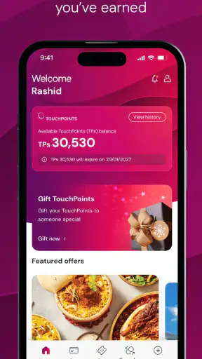 TouchPoints App screenshot