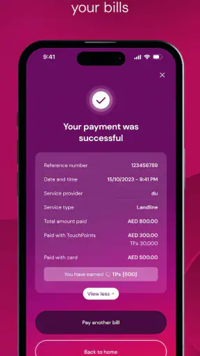 TouchPoints App screenshot
