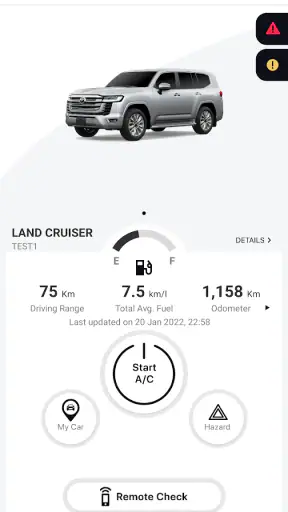 TOYOTA CONNECT Middle East screenshot