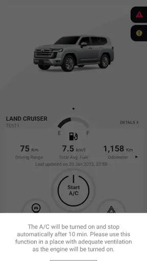 TOYOTA CONNECT Middle East screenshot
