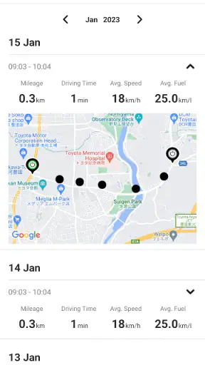 TOYOTA CONNECT Middle East screenshot