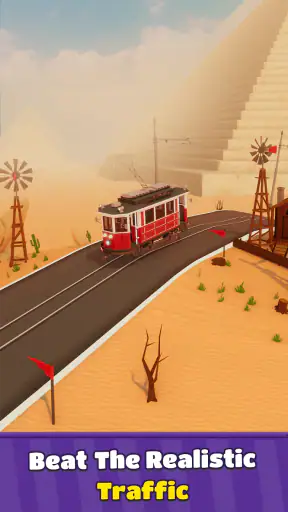 Tram Rush - العاب محاكاة screenshot
