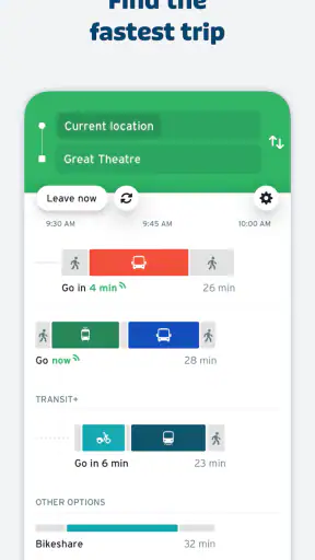 Transit - Subway & Bus Times screenshot