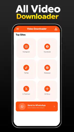 Vid-matè HD Video Downloader screenshot
