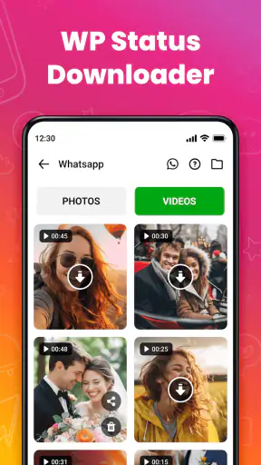 تنزيل الفيديو ومشغل الفيديو screenshot