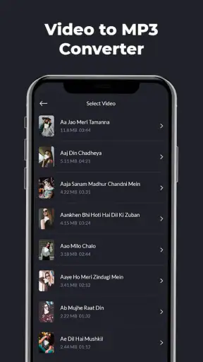 Video To MP3 Ringtone Maker screenshot