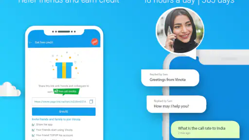 Vinota: International Calling screenshot