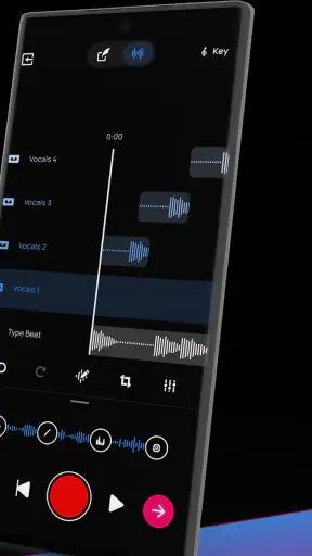 Voloco: ستوديو التسجيل الصوتي screenshot