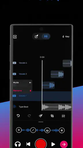 Voloco: ستوديو التسجيل الصوتي screenshot