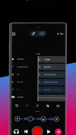 Voloco: ستوديو التسجيل الصوتي screenshot