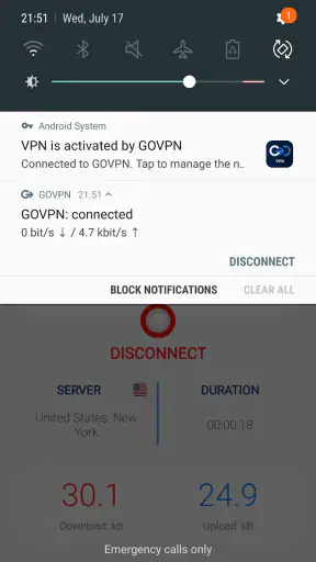 VPN وحماية بروكسي وآمنة GOVPN screenshot