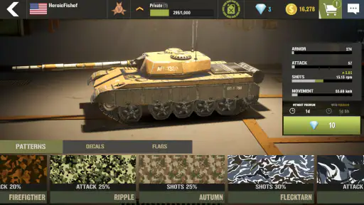 War Machines: لعبة جيش دبابات screenshot