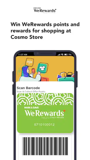 We Rewards screenshot