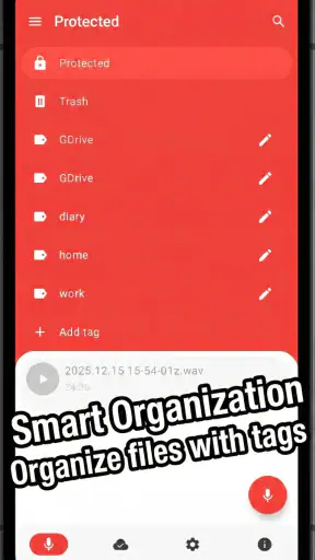 Wear Audio Recorder screenshot