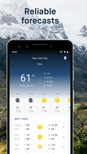 WeatherPro: Forecast & Radar screenshot