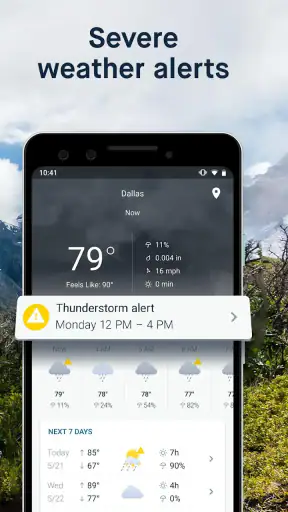 WeatherPro: Forecast & Radar screenshot