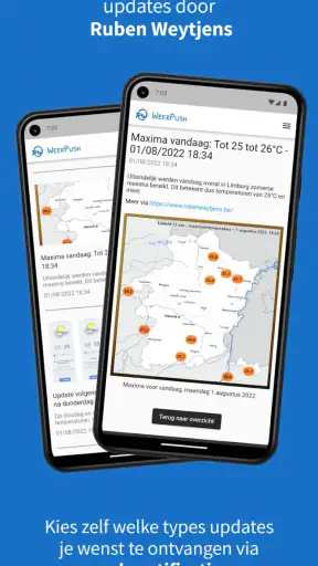 WeerPush screenshot