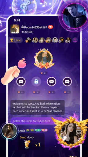 Weso Chat-Happiness Connection screenshot
