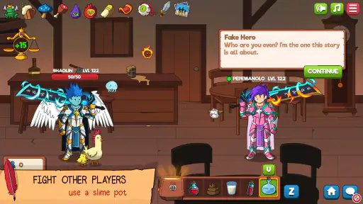 Who Needs a Hero? - Adventure screenshot