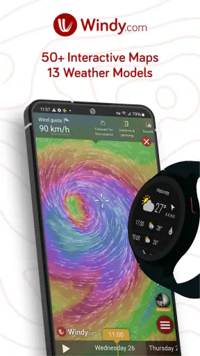 Windy.com - توقعات الطقس screenshot
